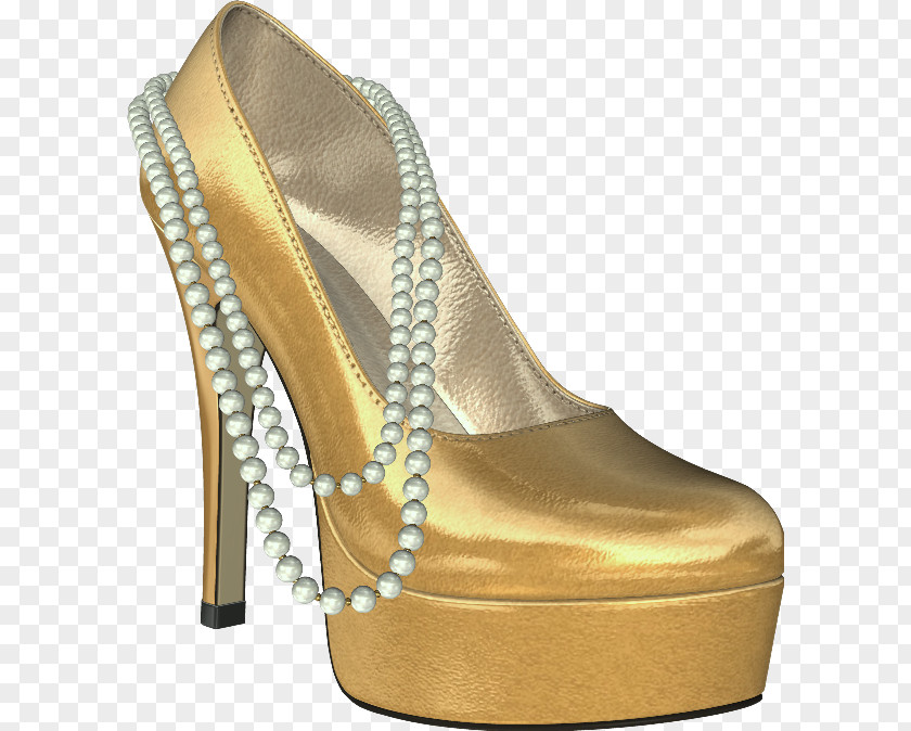 Gold Splatter Shoes High-heeled Shoe Clip Art Paper PNG