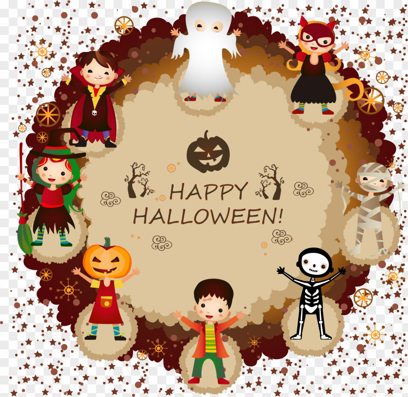 Halloween Design Elements Costume Trick-or-treating Clip Art PNG