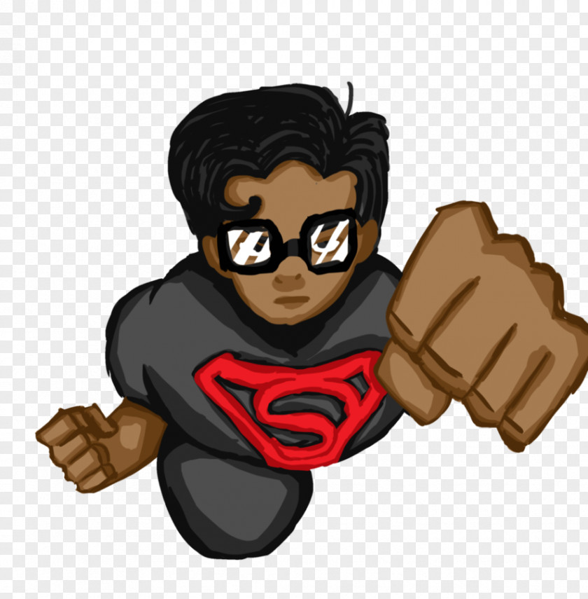Superboy Thumb Superhero Cartoon PNG