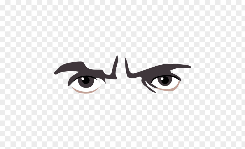Angry Eye Facial Expression Animation PNG