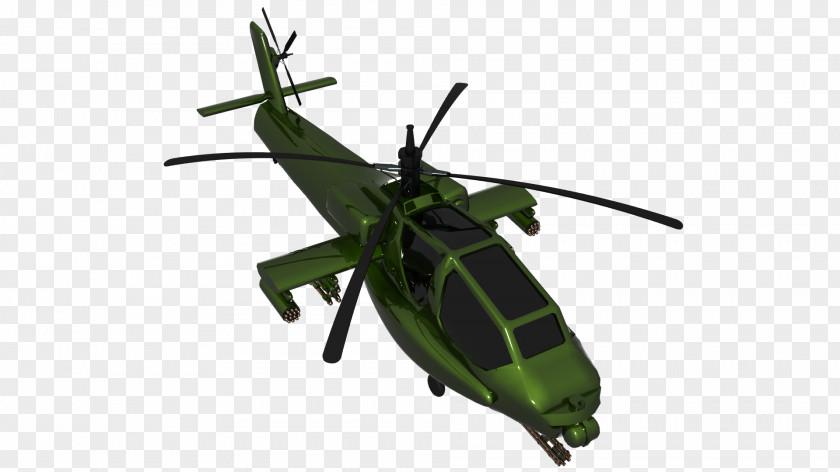 Apache Helicopter Boeing AH-64 Aircraft Rotorcraft 3D Computer Graphics PNG