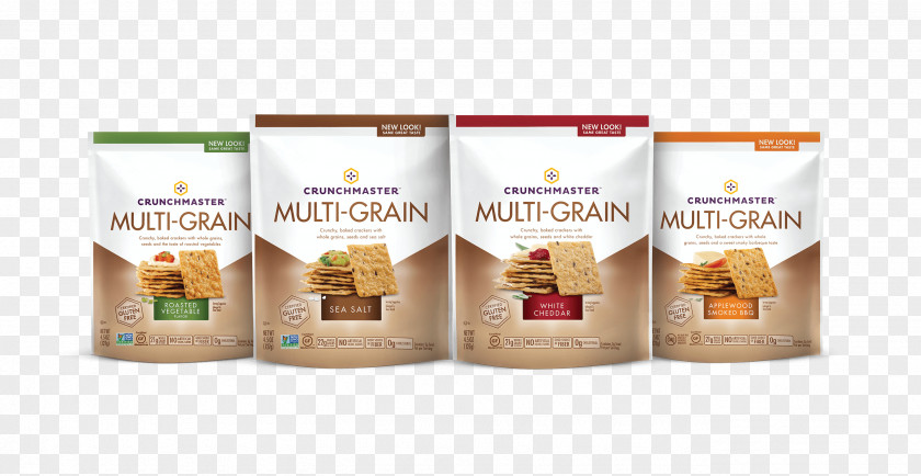 Crunchmaster Multi-Grain Crackers Snack Gluten-free Diet Food PNG