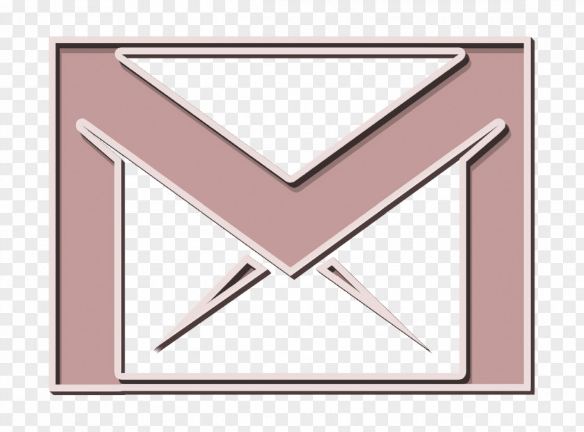 Triangle Gmail Icon PNG