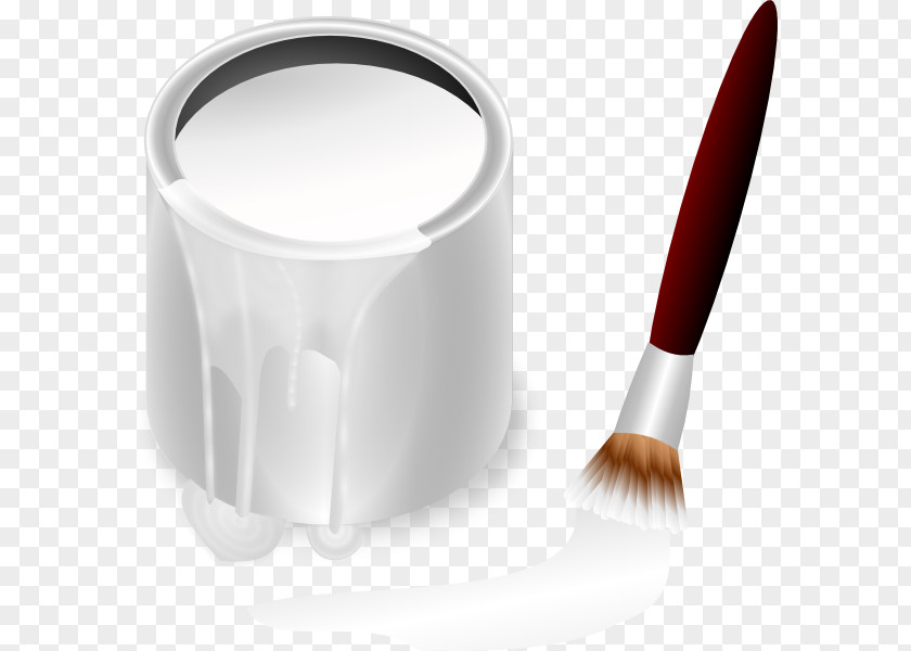 White Paint Cliparts Paintbrush Clip Art PNG
