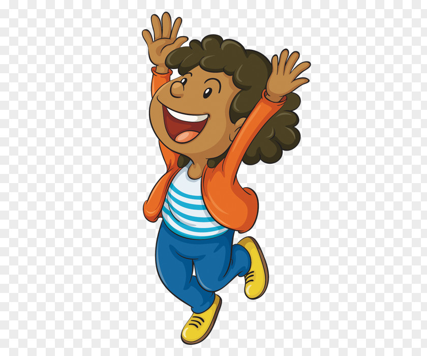 Cartoon Children Poster Illustration PNG