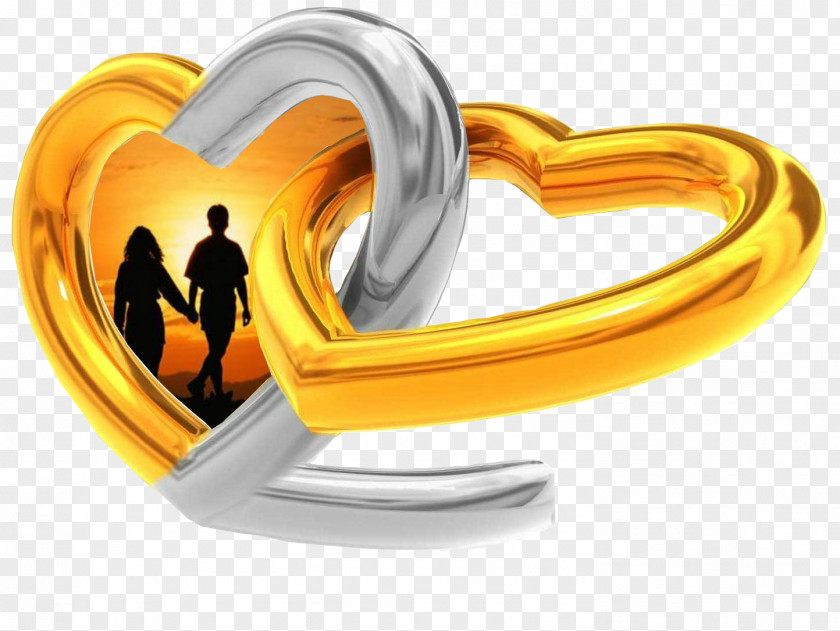 Casais Marriage Concept Gold Love Couple PNG