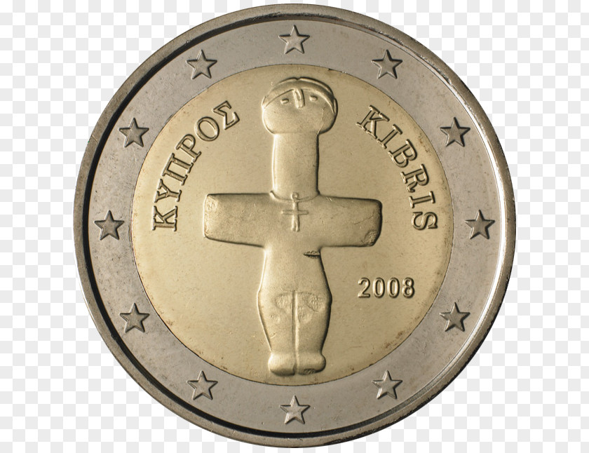 Coin Cypriot Euro Coins 2 PNG