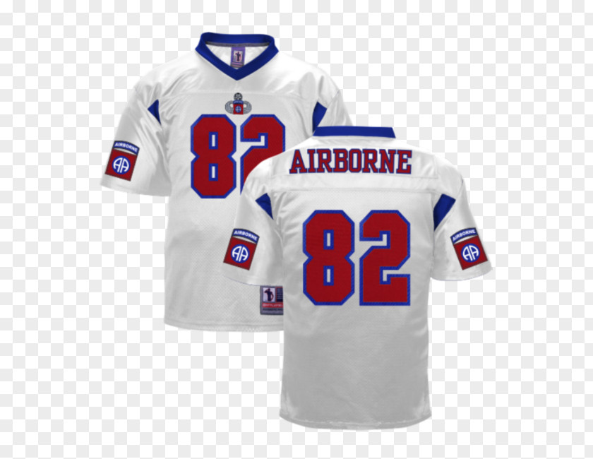 Football Jersey T-shirt 82nd Airborne Division Sleeve United States Army PNG