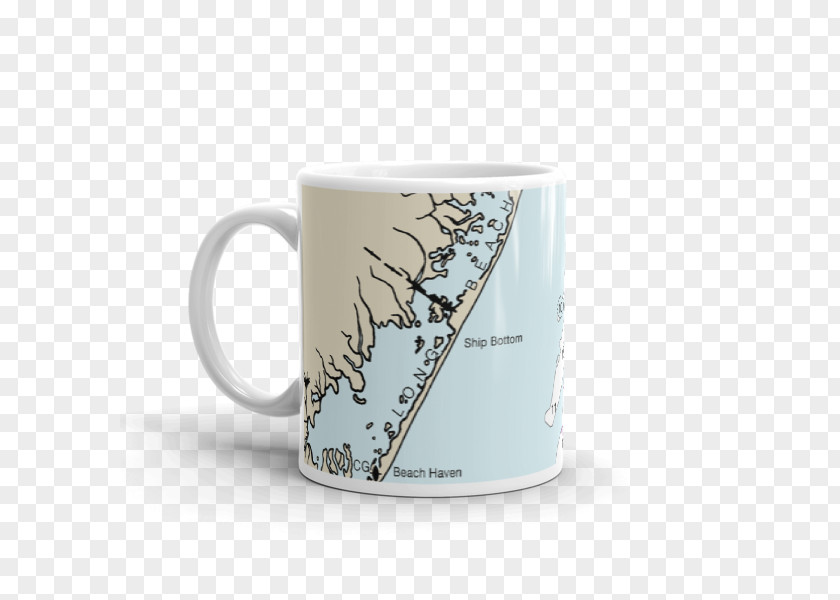 Island Beach Coffee Cup Mug PNG