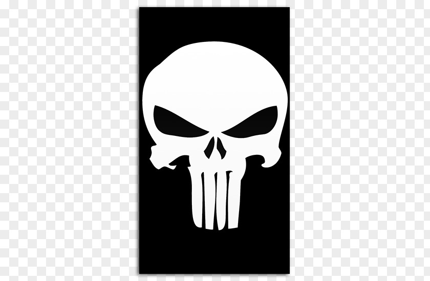 Punisher Desktop Wallpaper Decal Human Skull Symbolism PNG