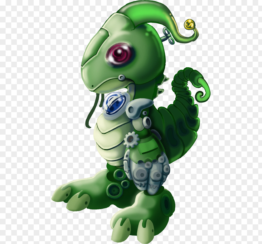 Chameleon Toy Figurine Cartoon Organism Character PNG