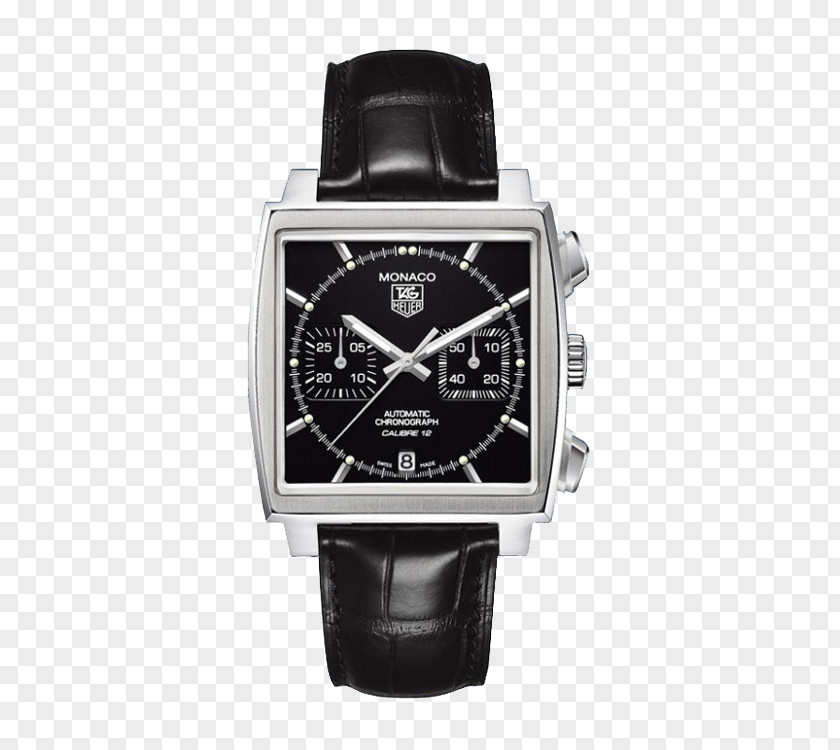 TAG,Heuer Square Dial Mechanical Watches TAG Heuer Monaco Automatic Watch Chronograph PNG