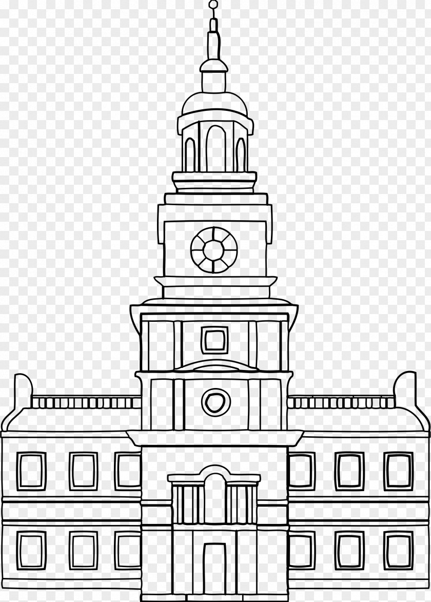 Independence Vector Hall City Clip Art PNG