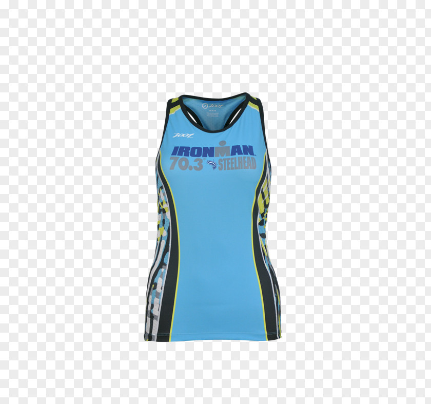 IRONMAN-TRIATHLON T-shirt Sleeveless Shirt Outerwear Uniform PNG