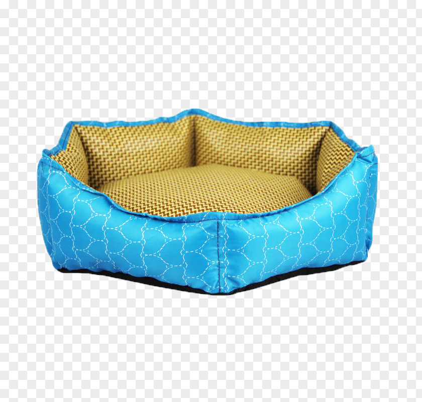 Blue Breathable Cat Nest Mat Pet Bed PNG