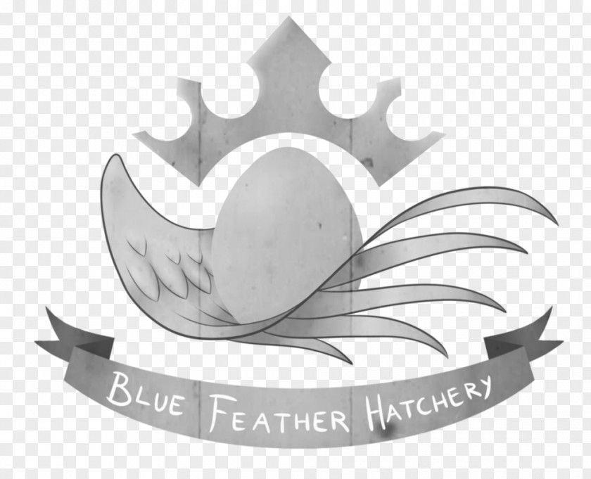 Blue Feather Logo Product Design Brand Font PNG