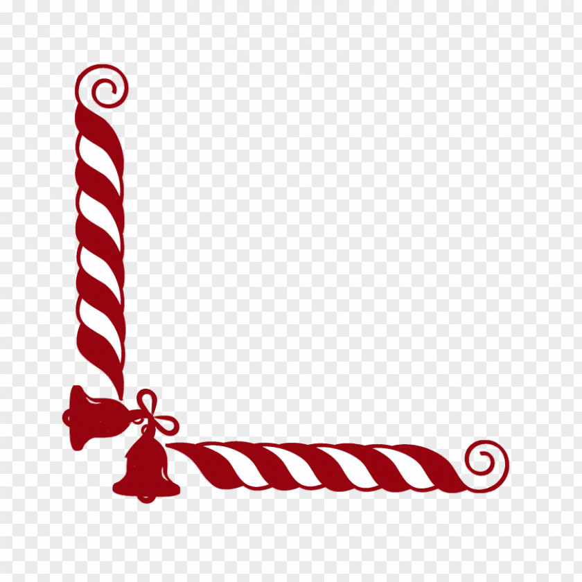 Free Candy Cane Border Santa Claus Christmas Stick Clip Art PNG