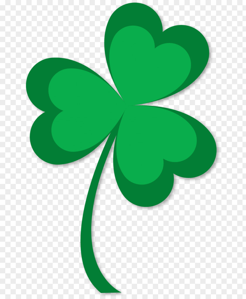 Saint Patrick's Day Shamrock Four-leaf Clover Clip Art PNG