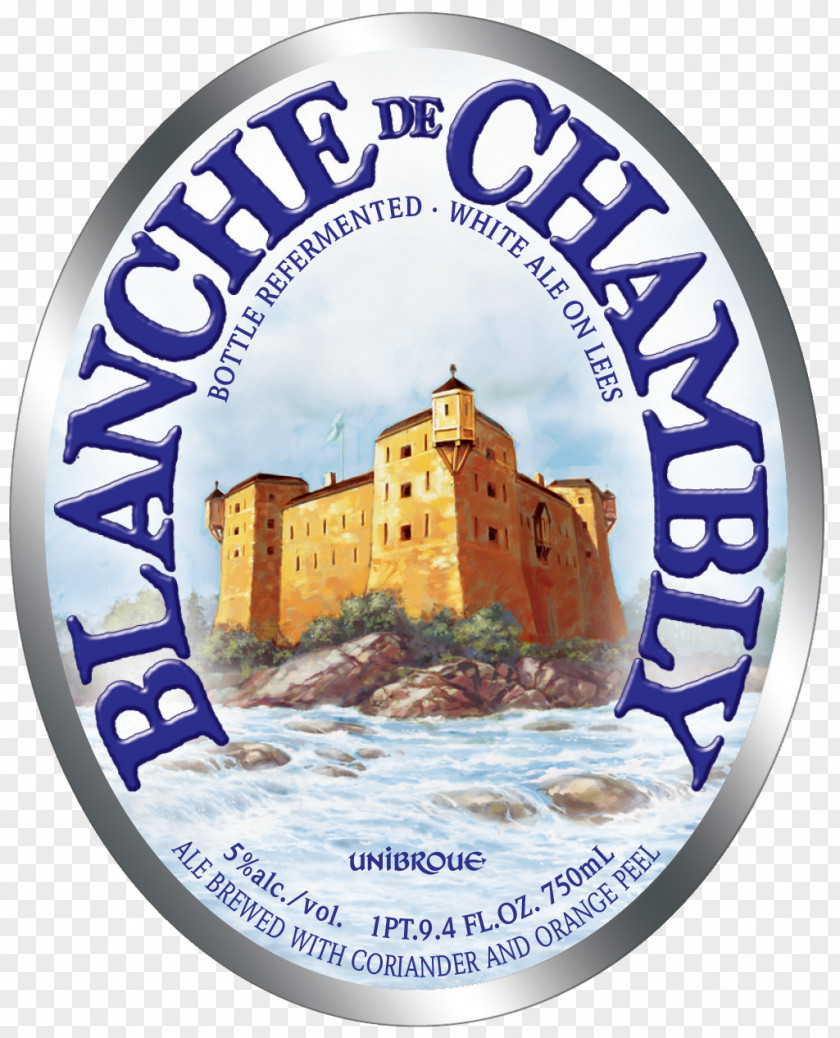 Beer Unibroue Blanche De Chambly India Pale Ale PNG