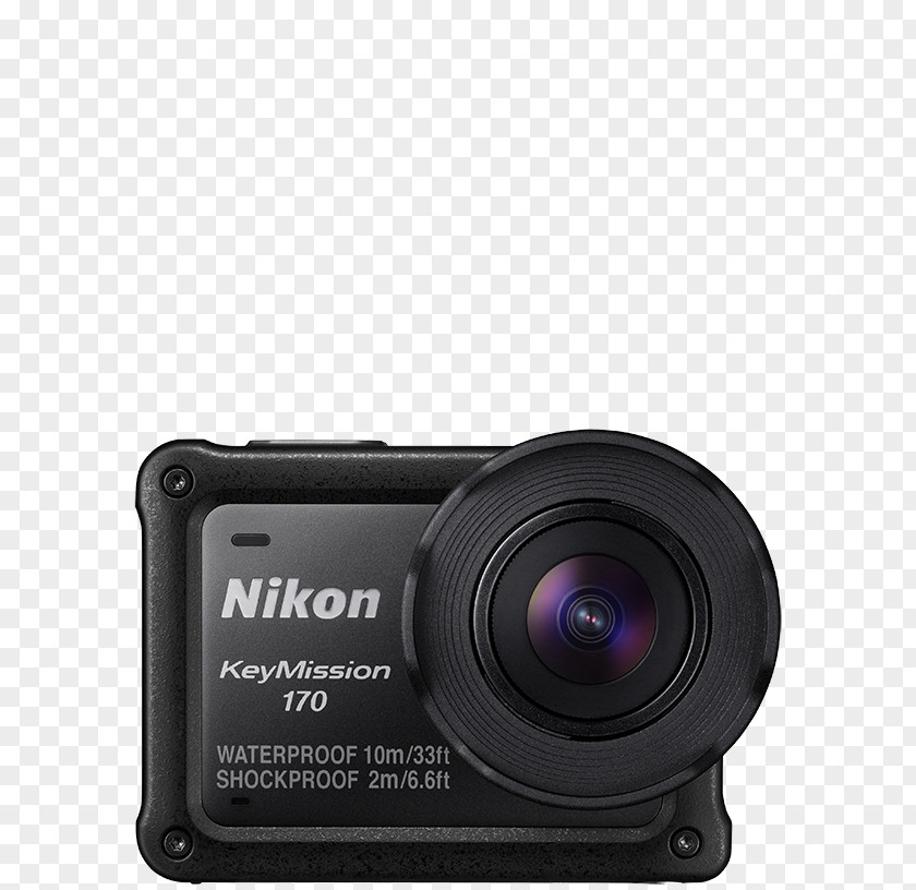 Camera Nikon KeyMission 170 360 Action 4K Resolution PNG