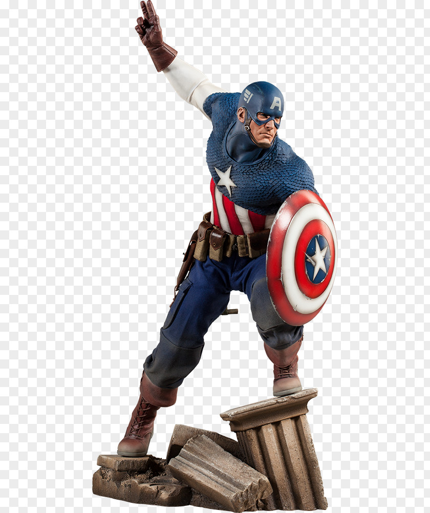 Captain America Hulk Sideshow Collectibles Marvel Comics Action & Toy Figures PNG