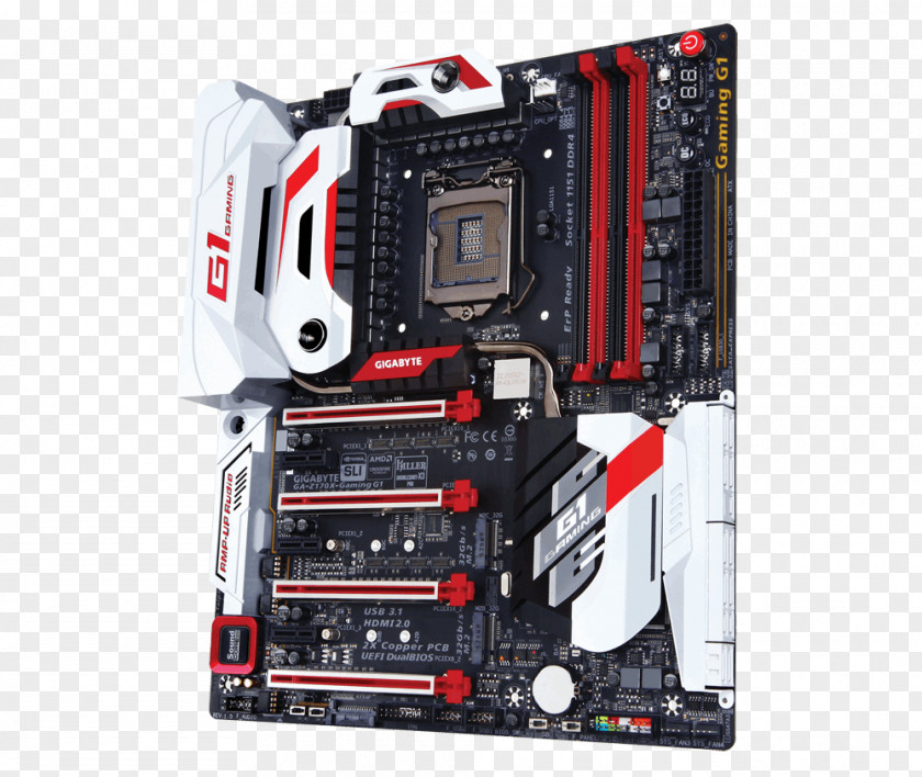 Cartoon Motherboard Intel GA-Z170X-Gaming G1 LGA 1151 Gigabyte Technology PNG