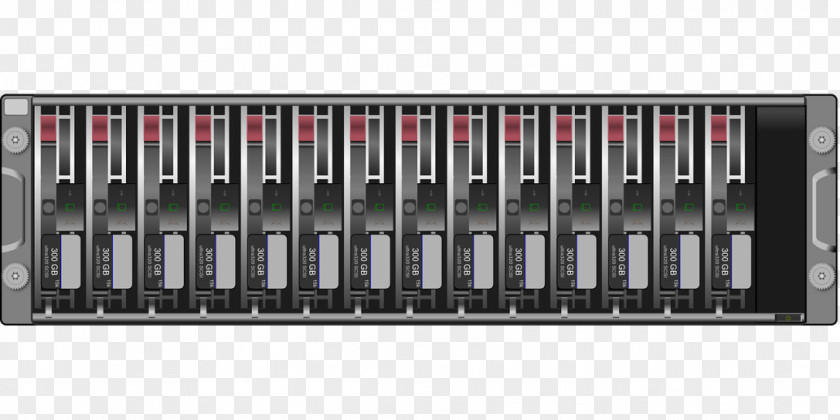 Computer Disk Array Mainframe RAID Hardware PNG