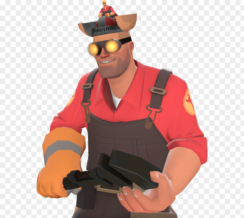 Engineer Team Fortress 2 Loadout Engineering Video Game PNG