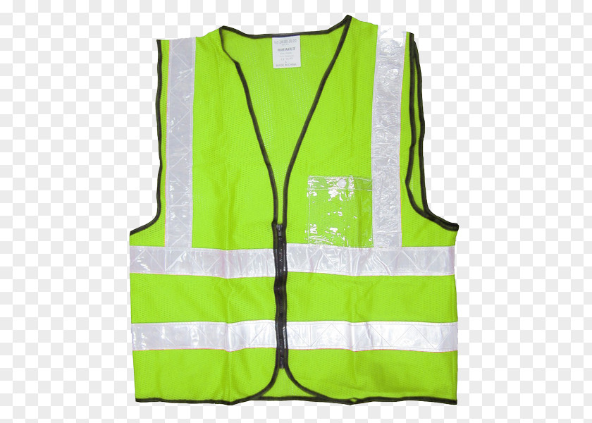 Jacket Gilets High-visibility Clothing Sleeveless Shirt PNG