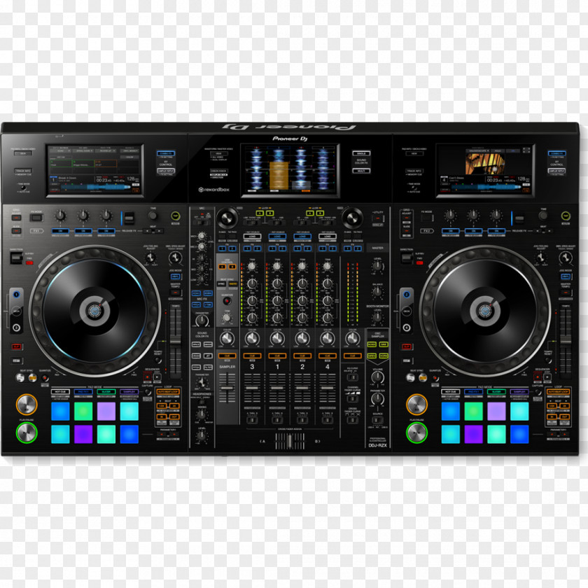 Microphone Pioneer DJ Controller Disc Jockey DDJ-RZX PNG