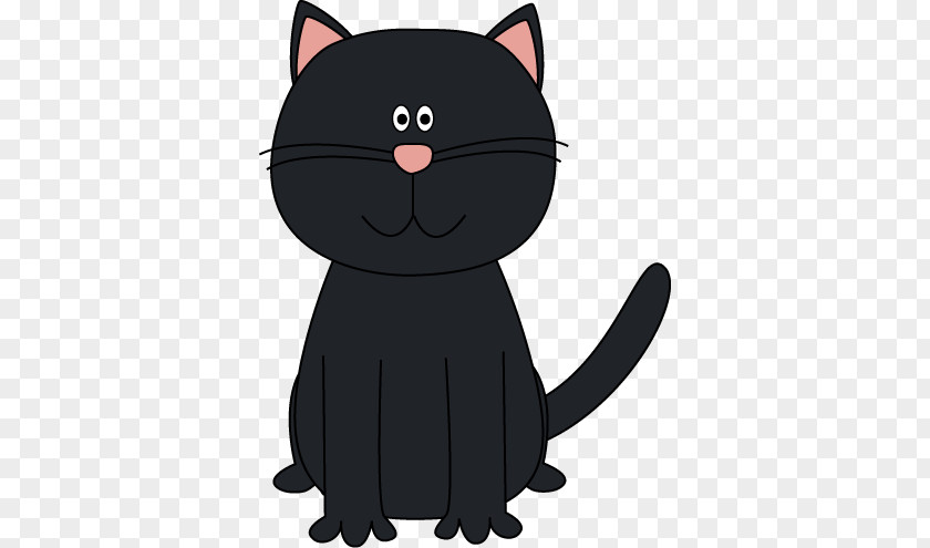 Cat Resting Cliparts Black Kitten Halloween Clip Art PNG