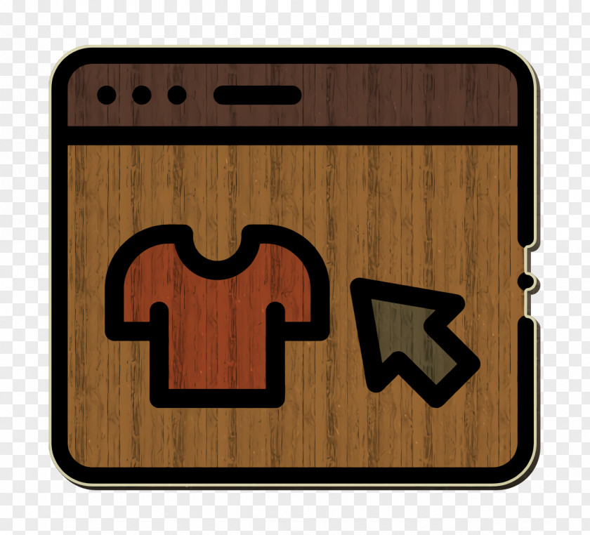 Clothes Icon Click Online Shopping PNG