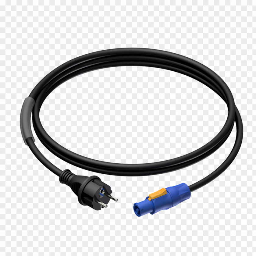 Powercon PowerCon Schuko Electrical Cable Power Cord IEC 60320 PNG