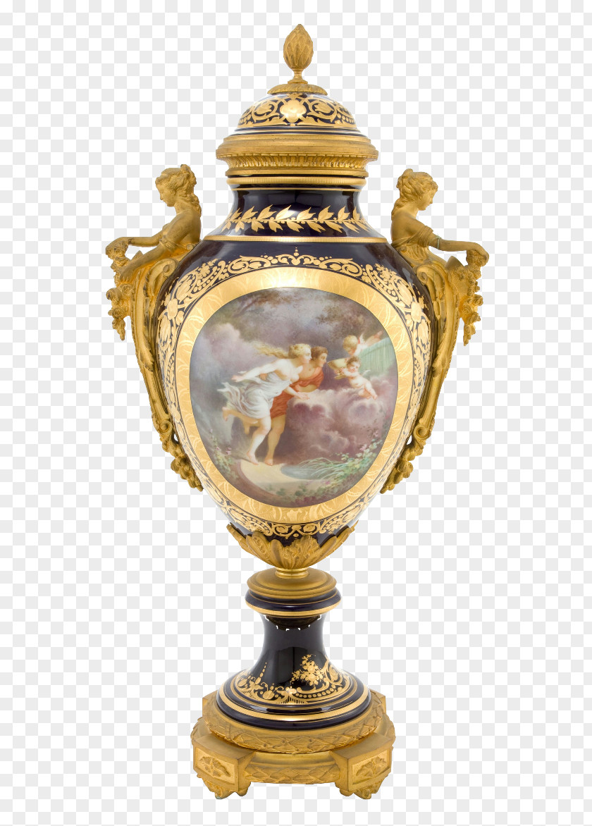 Vase Manufacture Nationale De Sèvres Household Silver Antique Tableware PNG