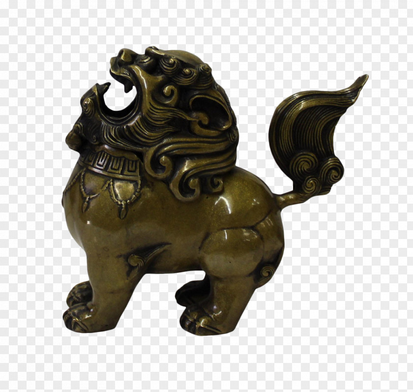 Brass Bronze Sculpture 01504 Indian Elephant PNG