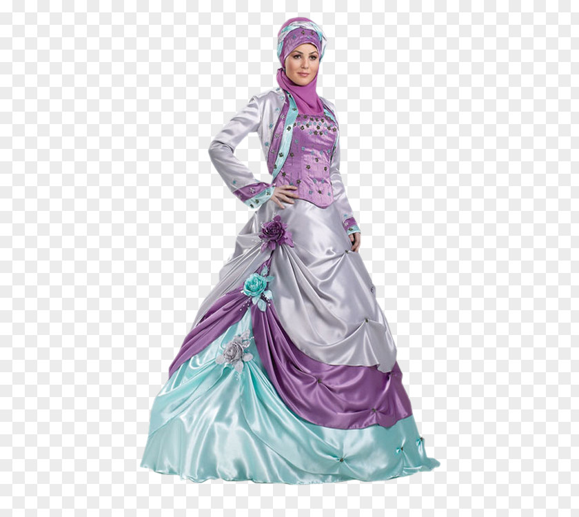 Dress Wedding Engagement Abaya Bride PNG