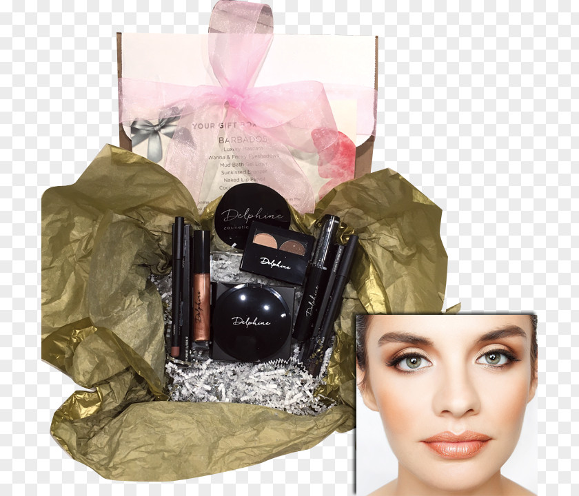 Gift Food Baskets Cosmetics Lip Gloss Eye Liner PNG