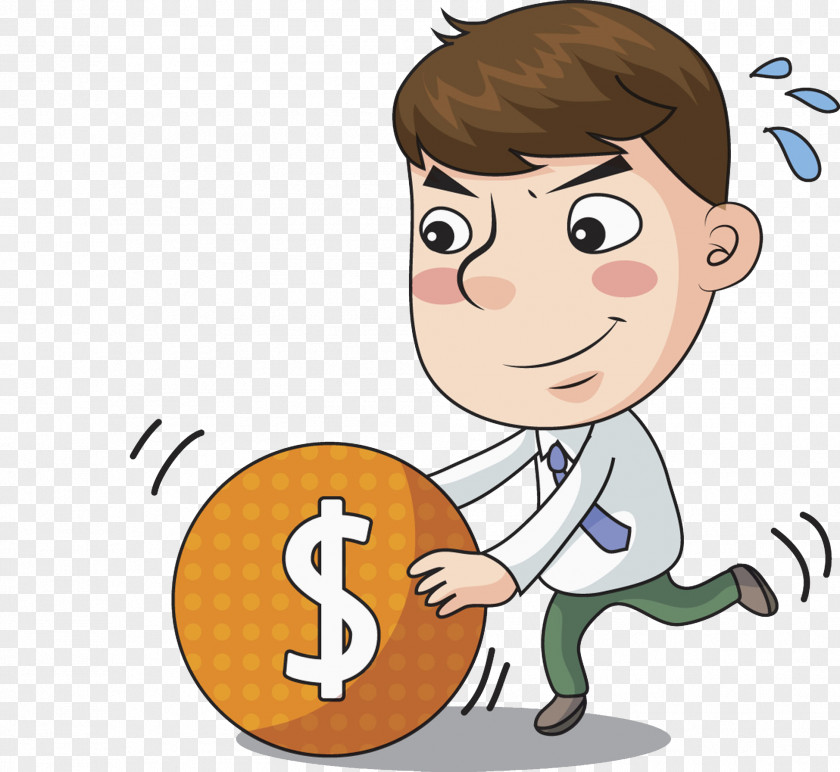 Money Man Drawing Clip Art PNG