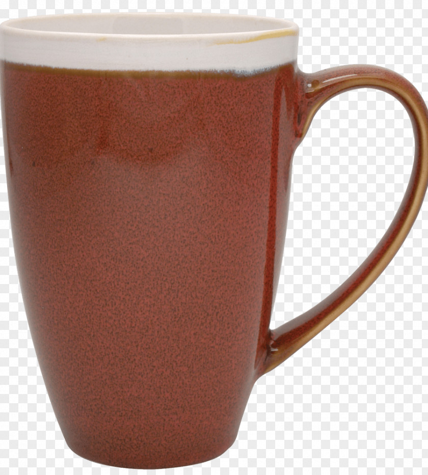 Mug Coffee Cup Ceramic Pottery Brown PNG