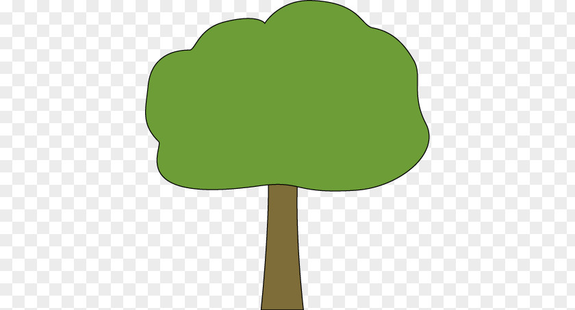 Tree Outline Leaf Green Clip Art PNG