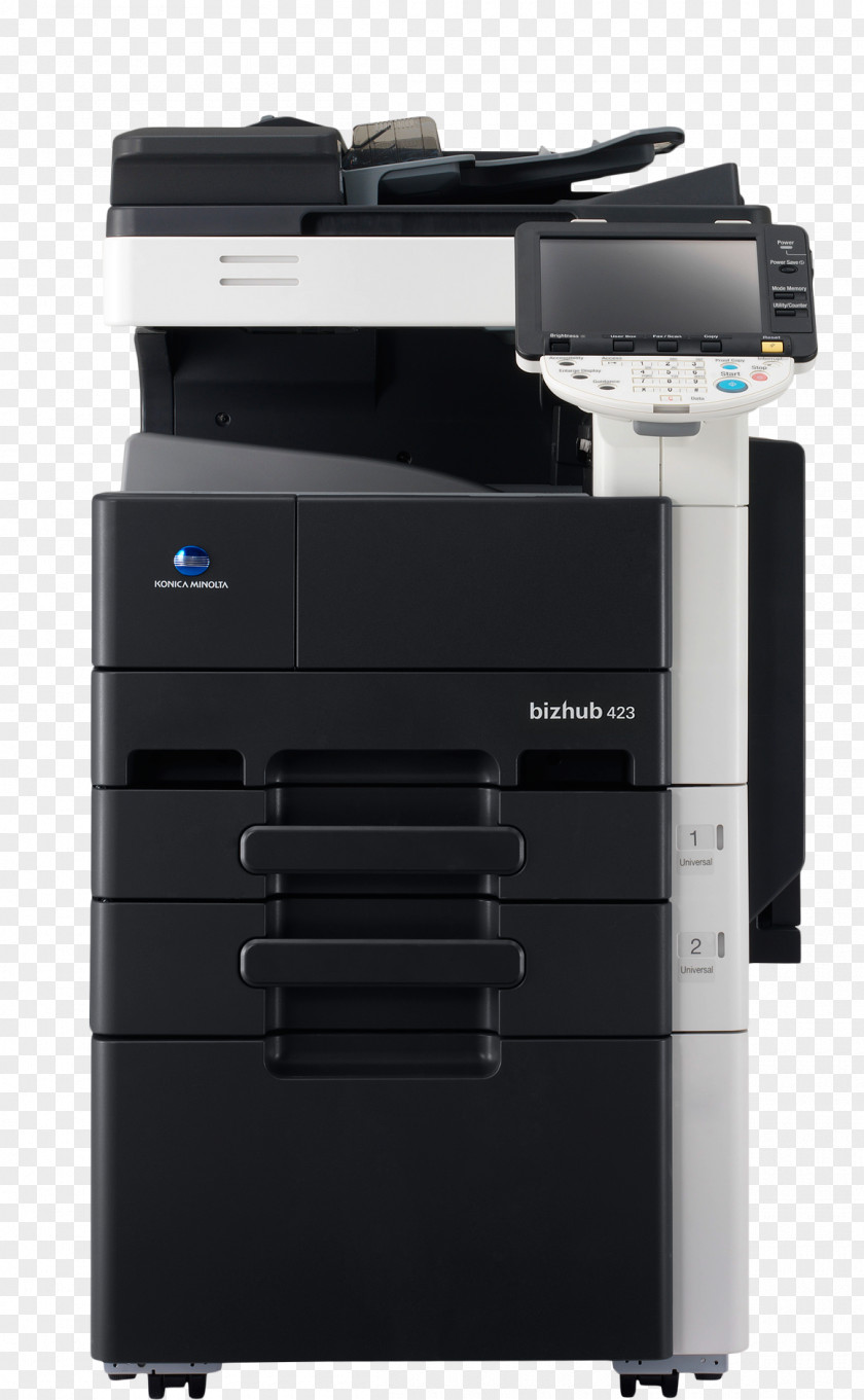 Baizhuo Konica Minolta Multi-function Printer Photocopier PNG
