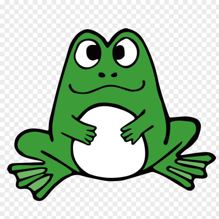Cute Frogs Amphibian Frog Cartoon PNG