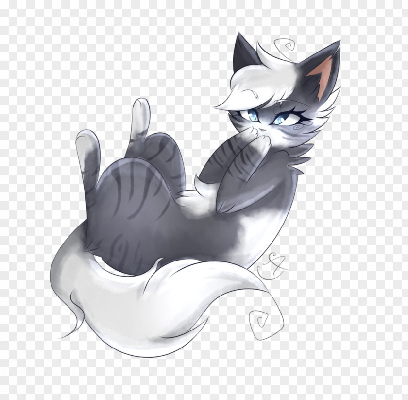 Dark Clouds Horizon Whiskers Kitten Cat Blue Illustration PNG