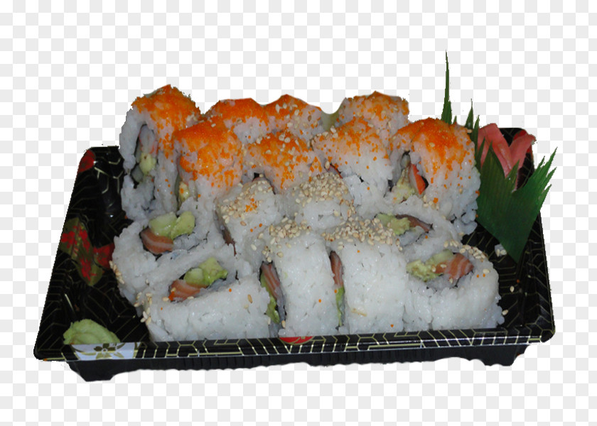 Boca Raton California Roll Sashimi Gimbap Sushi 09759 PNG