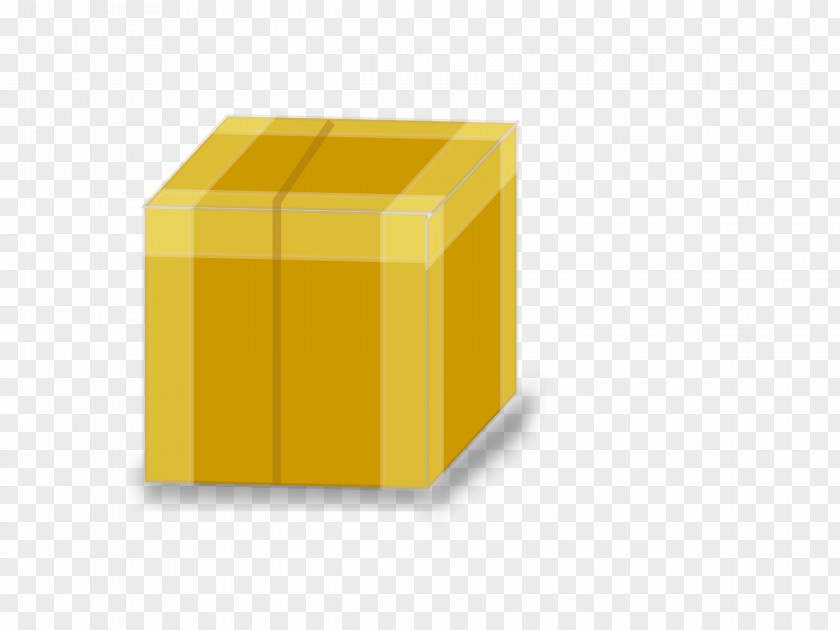 Cargo Box Cliparts Yellow Pattern PNG