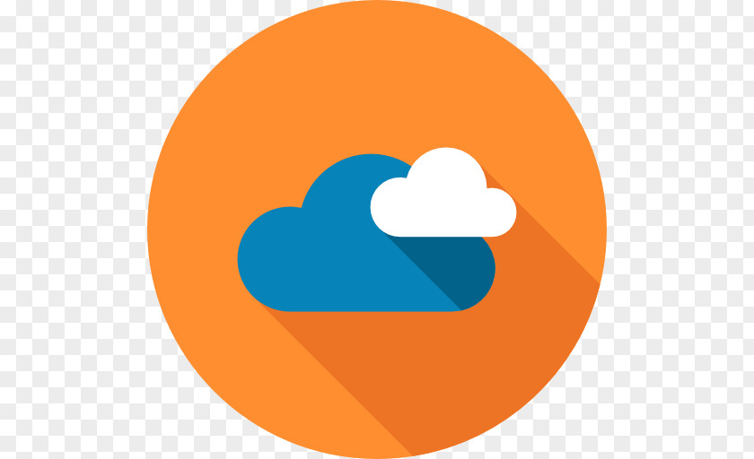 Cloudy Web Development Hosting Service Design PNG