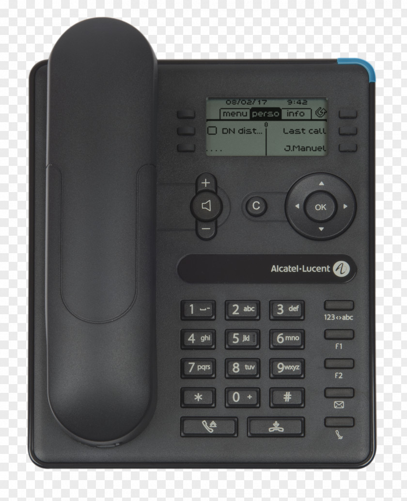 Desk Phone Alcatel Mobile Alcatel-Lucent Enterprise Telephone 8038 IP Premium PNG