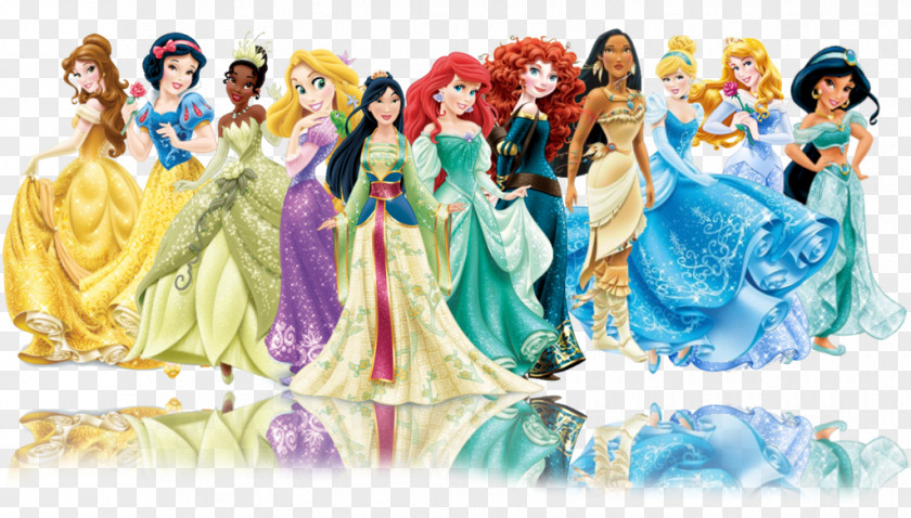 Disney Princess Aurora Cinderella Ariel Rapunzel Tiana PNG