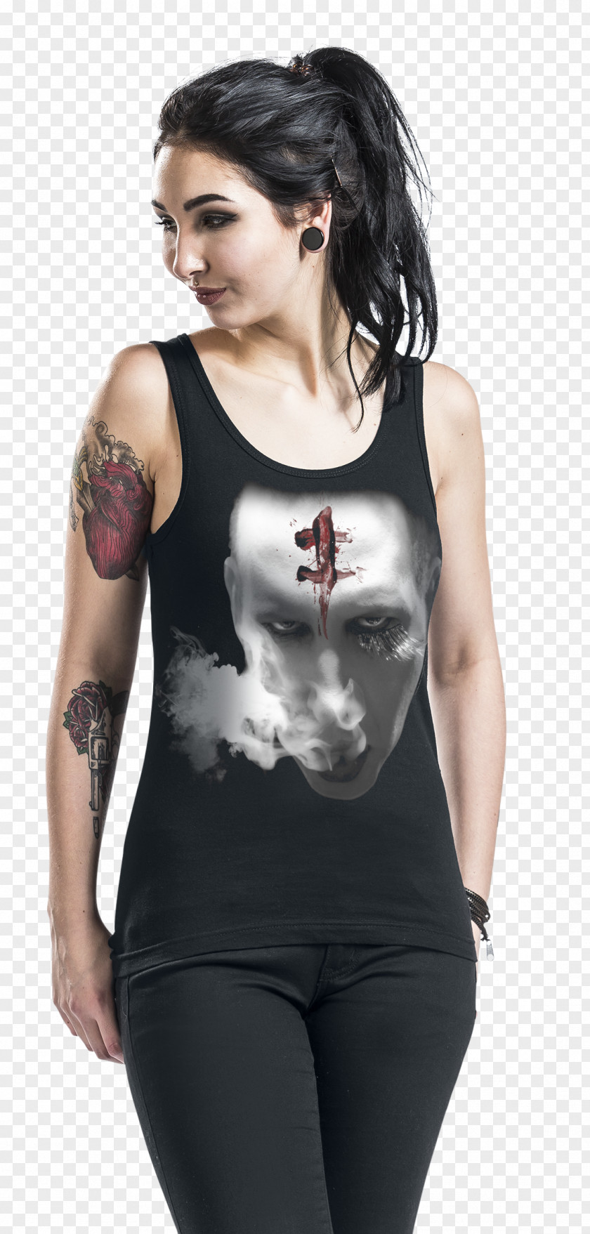 Marilyn Manson T-shirt Price Top PNG