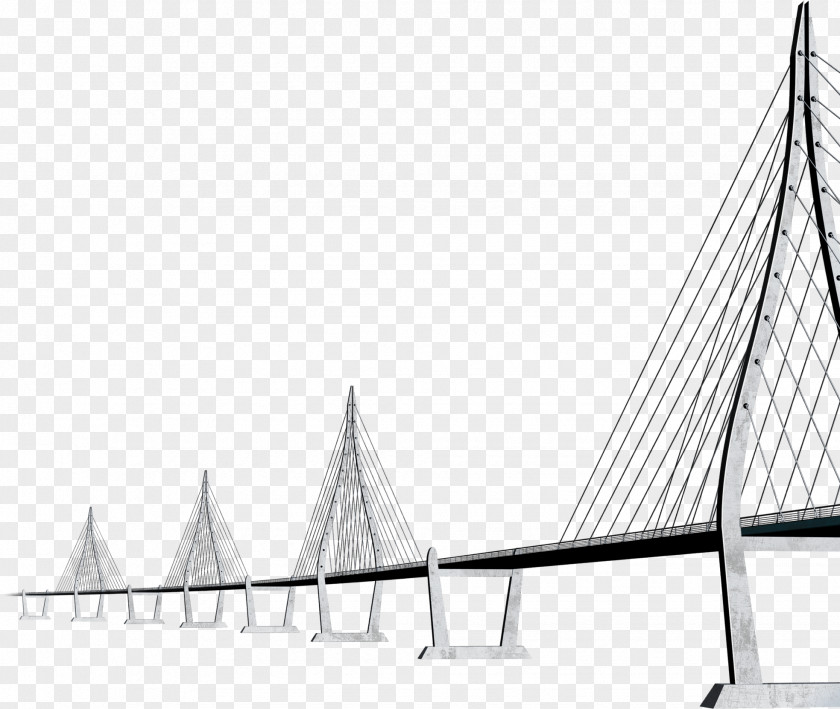 Perspective Bridge Transport Icon PNG